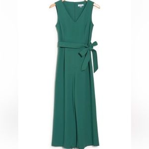 Calvin Klein Emerald Belted Jumpsuit